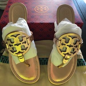 Rose Gold Tory Burch Millers 10